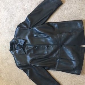 Ladie's Petite Size 14 - 100% Leather Jacket
